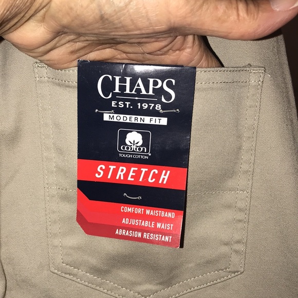 NWT Boy’s Chaps Stretch Husky Pants - Picture 7 of 7